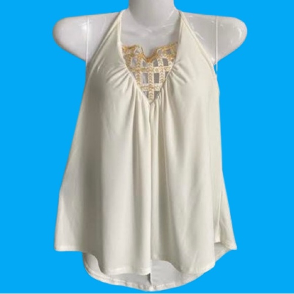 Cream Halter deb - Picture 12 of 16